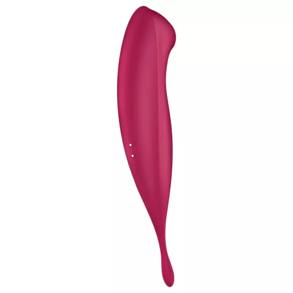 Satisfyer Twirling Pro - апликацијом управљани вибратор за клиторис (црвени)