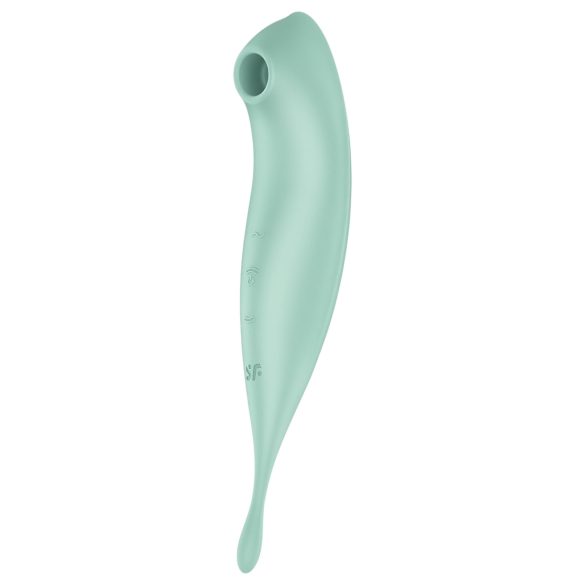 Satisfyer Twirling Pro - pametni 2u1 klitoralni vibrator (menta)