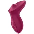 Satisfyer Exciterrr - rotirajući klitoralni vibrator sa perlama (crveni)