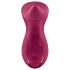 Satisfyer Exciterrr - rotirajući klitoralni vibrator sa perlama (crveni)