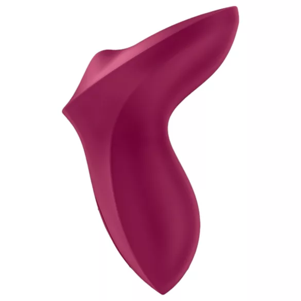 Satisfyer Exciterrr - rotirajući klitoralni vibrator sa perlama (crveni)