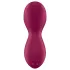 Satisfyer Exciterrr - rotirajući klitoralni vibrator sa perlama (crveni)