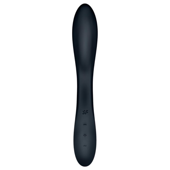 Satisfyer Rrrolling - crni G-tačka vibrator s kuglom