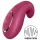 Satisfyer Dipping Delight - punjivi vibrator za klitoris (crveni)