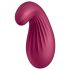 Satisfyer Dipping Delight - punjivi vibrator za klitoris (crveni)