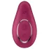 Satisfyer Dipping Delight - punjivi vibrator za klitoris (crveni)