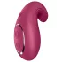 Satisfyer Dipping Delight - punjivi vibrator za klitoris (crveni)