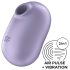 Satisfyer Pro To Go 2 – akumulatorski stimulator klitorisa sa vazdušnim talasima (ljubičasta)