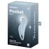 Satisfyer Pocket Pro 1 - vazdušni klitoralni stimulator (plavi)