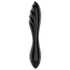 Satisfyer Dazzling Crystal 1 - stakleni dildo sa dva kraja (crni)