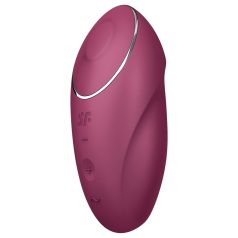   Satisfyer Tap & Climax 1 - 2u1 vibrator i stimulator za klitoris (crven)