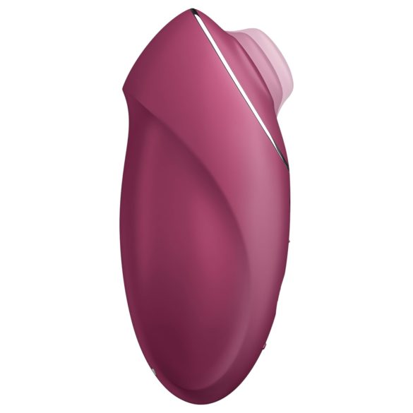 Satisfyer Tap & Climax 1 - 2u1 vibrator i stimulator za klitoris (crven)