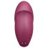 Satisfyer Tap & Climax 1 - 2u1 vibrator i stimulator za klitoris (crven)