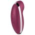 Satisfyer Tap & Climax 2 - 2u1 klitoralni stimulator i vibrator (crveni)