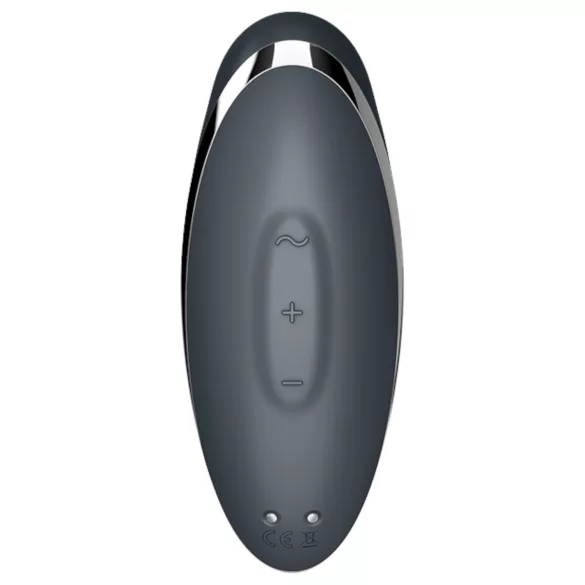 Satisfyer Tap & Climax 2 - 2u1 klitorisni vibrator (sivo)