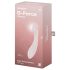 Satisfyer G-Force - bež, punjivi, vodootporni G-tačka vibrator