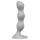 Satisfyer Triple Ball-R - biserni dildo (siva)