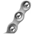 Satisfyer Triple Ball-R - biserni dildo (siva)