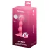 Satisfyer Triple Ball-R - analni vibrator sa perlicama (roze)