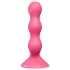 Satisfyer Triple Ball-R - analni vibrator sa perlicama (roze)