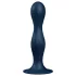 Satisfyer Double Ball-R - тегљива дилдо (плава)