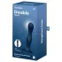 Satisfyer Double Ball-R - тегљива дилдо (плава)