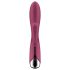 Satisfyer Spinning Rabbit 1 - vibrator sa rotirajućom klitoralnom rukom (crvena)