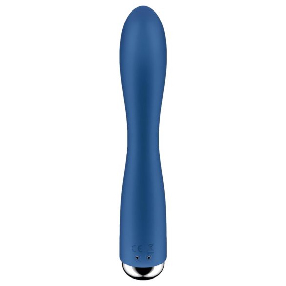 Satisfyer Spinning Rabbit 1 - vibrator sa rotirajućim stimulatorom (plava)