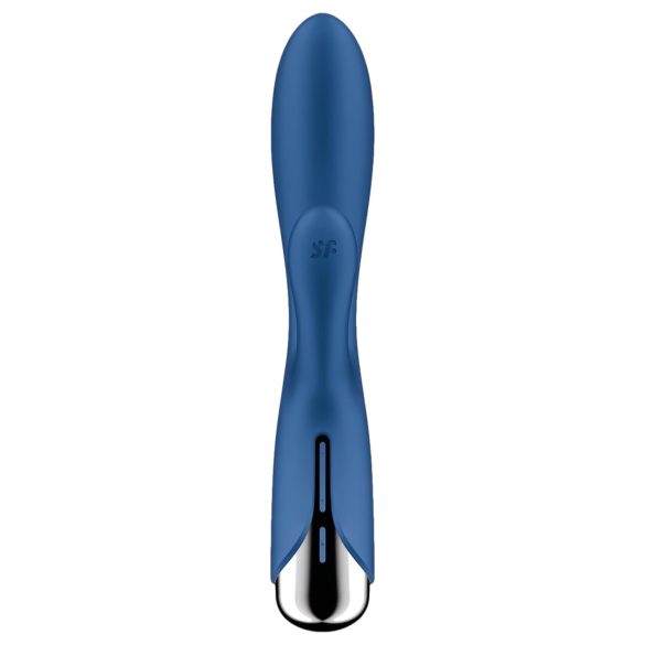 Satisfyer Spinning Rabbit 1 - vibrator sa rotirajućim stimulatorom (plava)