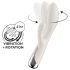 Satisfyer Spinning Rabbit 1 - rotirajući vibrator sa klitoralnim stimulatorom (bež)