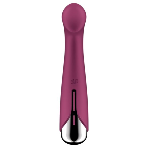 Satisfyer Spinning G-Spot 1 - Rotirajući G-tačka vibrator (crveni)