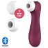 Satisfyer Pro 2 Gen3 - pametan vibrator sa talasima vazduha za klitoris (crveni)