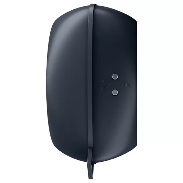 Satisfyer Ring Stroker - punjivi vibracioni masturbator (crna boja)