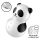 Satisfyer Pocket Panda - vazdušni stimulator klitorisa (crna)