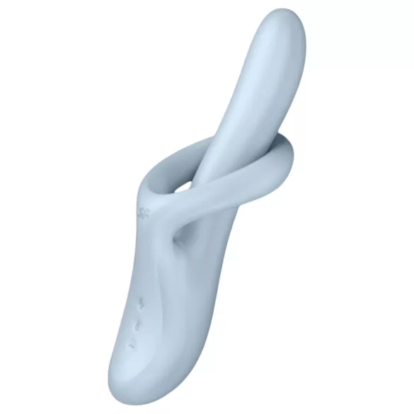 Satisfyer Heat Flex 4 - Grejni vibrirajući klitoralni masažer (srebrni)