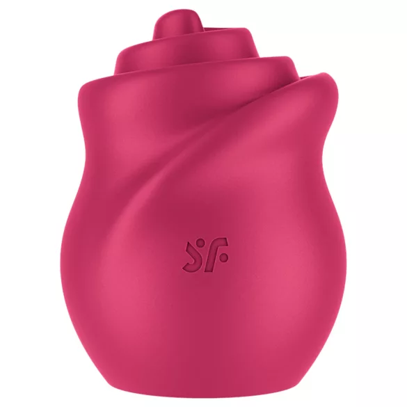 Satisfyer Tongue Twister - ротирајући вибратор за клиторис са језичком (ружичасти)