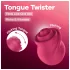 Satisfyer Tongue Twister - ротирајући вибратор за клиторис са језичком (ружичасти)