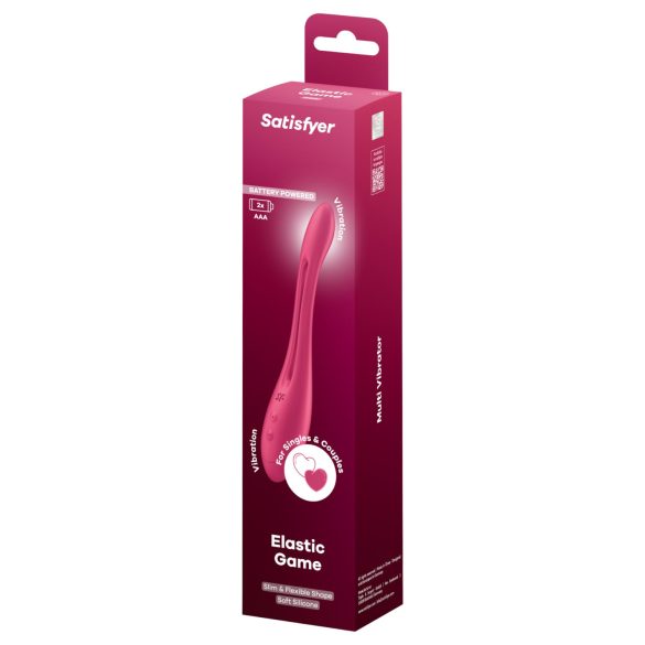 Satisfyer Elastic Game - fleksibilni par vibarator (ružičasti)