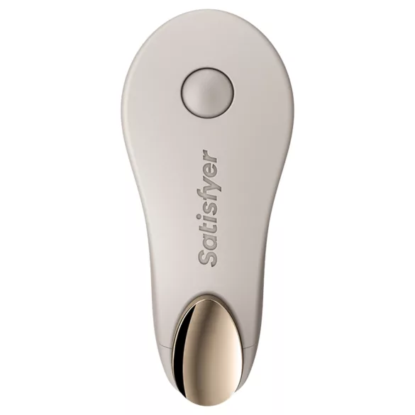 Satisfyer Little Secret - vibrirajuće gaćice (bela)