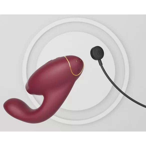 Womanizer Duo 2 - 2u1 G-tačka vibrator (crveni)