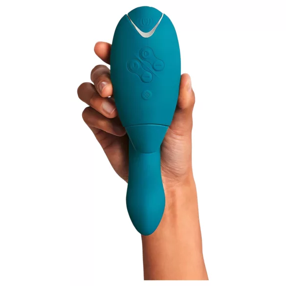 Womanizer DUO 2 - stimulator klitorisa i rabbit vibrator (petrol)