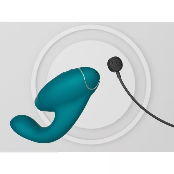 Womanizer DUO 2 - stimulator klitorisa i rabbit vibrator (petrol)