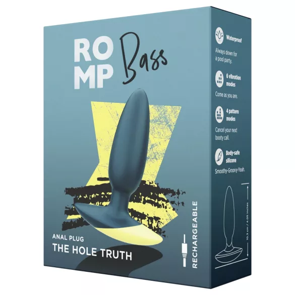 ROMP Bass - analni vibrator (zeleni)