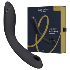 Womanizer OG - punjivi, vazdušni 2u1 vibrator (crni)