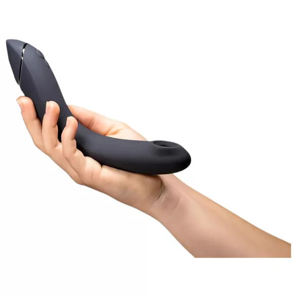 Womanizer OG - punjivi, vazdušni 2u1 vibrator (crni)