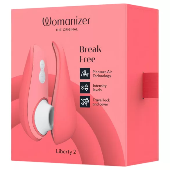 Womanizer Liberty 2 - bežični stimulator klitorisa (roze)