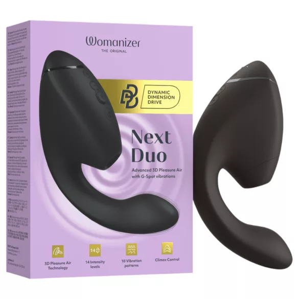 Womanizer Next Duo - 2u1 G-tačka vibrator (crna)