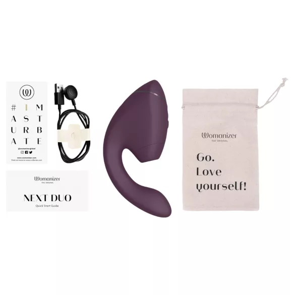 Womanizer Next Duo - 2u1 G-tačka vibrator (ljubičasti)