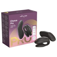   We-Vibe Chorus Pro - pametni, daljinski vibrator za parove (crni)
