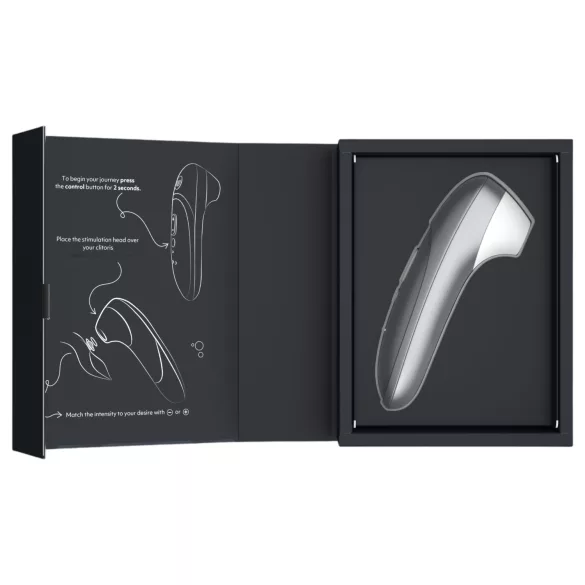 Womanizer Pro - stimulator klitorisa na talase vazduha (sivi)